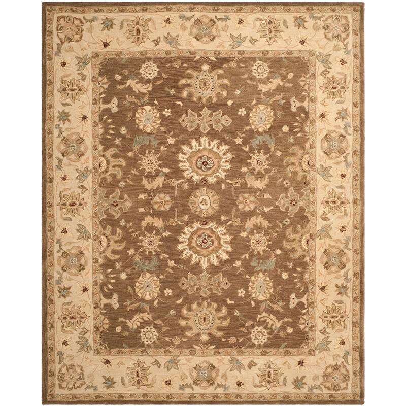 SAFAVIEH Handmade Anatolia Iran Traditional Oriental Hand-spun Wool Rug