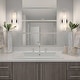 preview thumbnail 8 of 13, Syracuse Modern 2-Bulbs Cylinder Sconce Lighting Set of 2