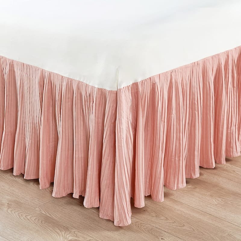 Home Soft Things Pleated Bed Skirt
