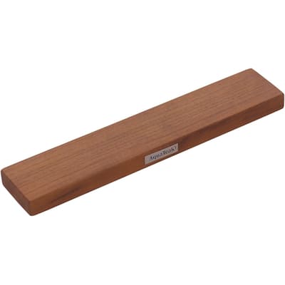 12" Manada Wall Mount Teak Knife Rack
