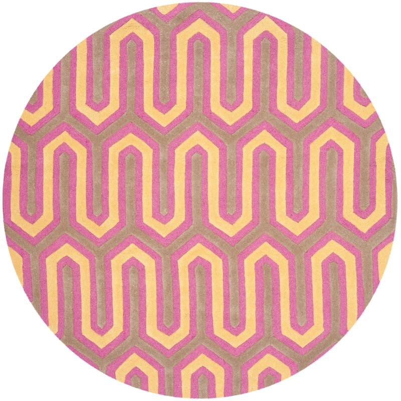 SAFAVIEH, Handmade Cambridge Faiza Modern Moroccan Wool Rug