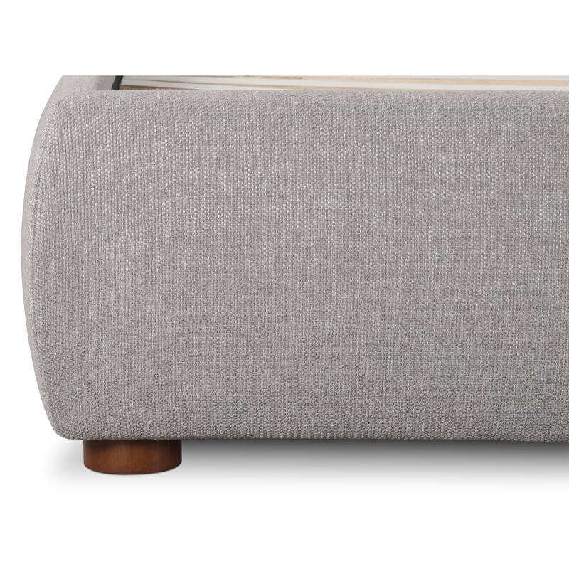 Aurelle Home Modern Upholstered Platform Bed