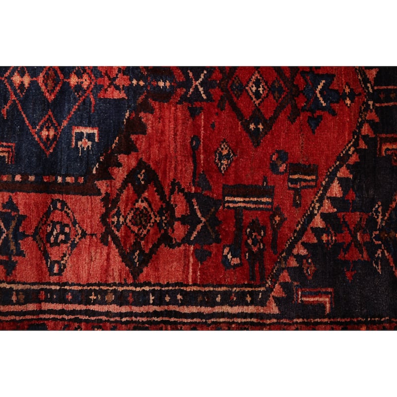 ECARPETGALLERY Hand-knotted Andelz Red Wool Rug - 3'5 x 6'3