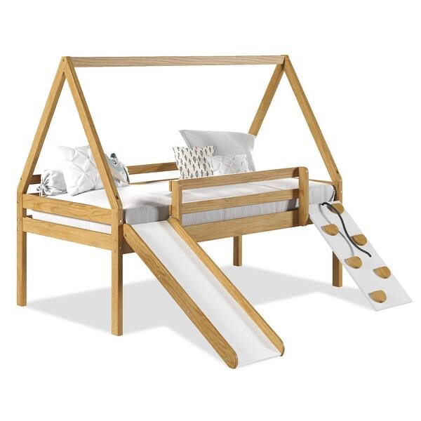 slide 2 of 6, Casita Twin Play Bed Natural - Twin