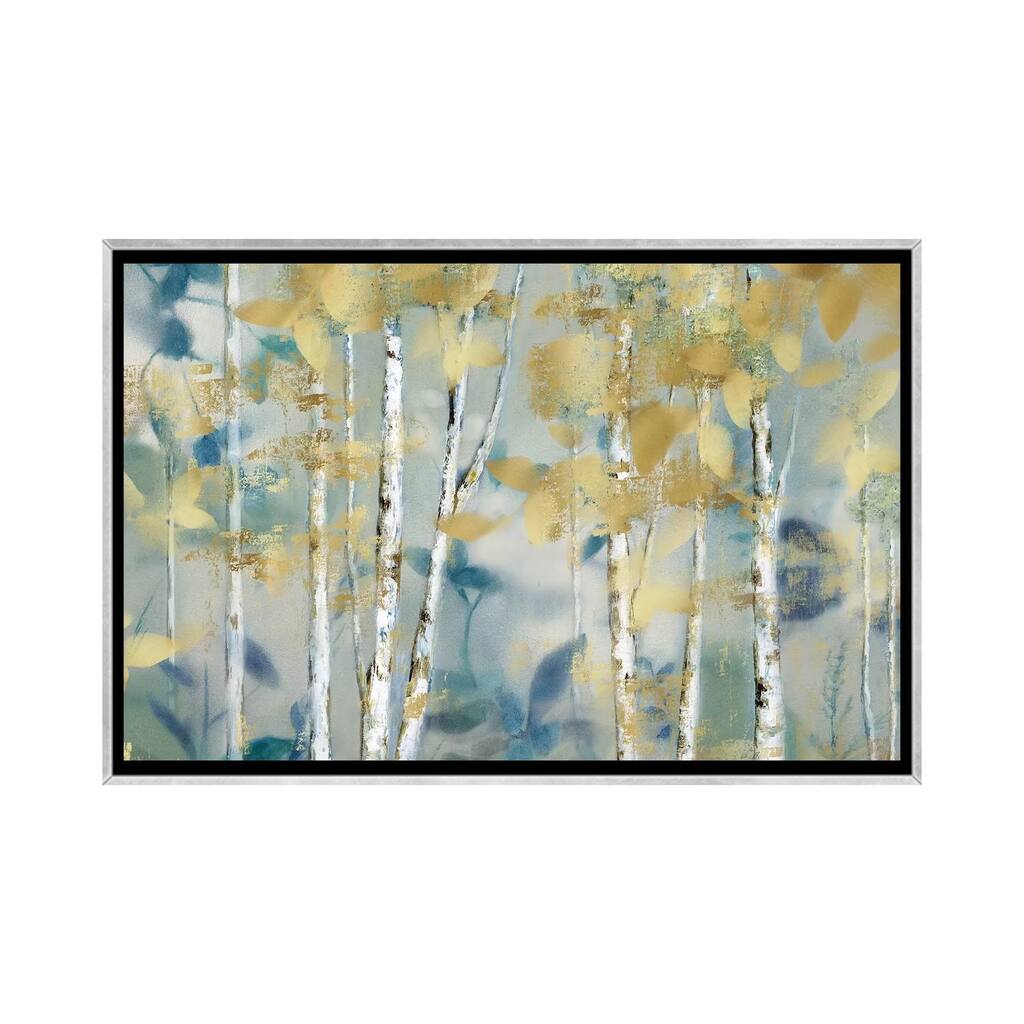 iCanvas "Gilded Forest I" by Nan Framed