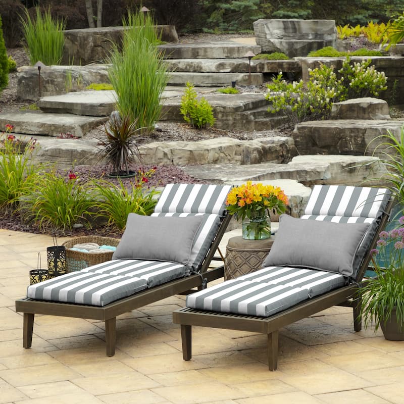 ARDEN Outdoor 72 x 21 in. Chaise Lounge Cushion