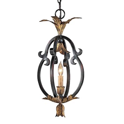 Metropolitan 1 Light Lantern Pendant from the Montparnasse Collection