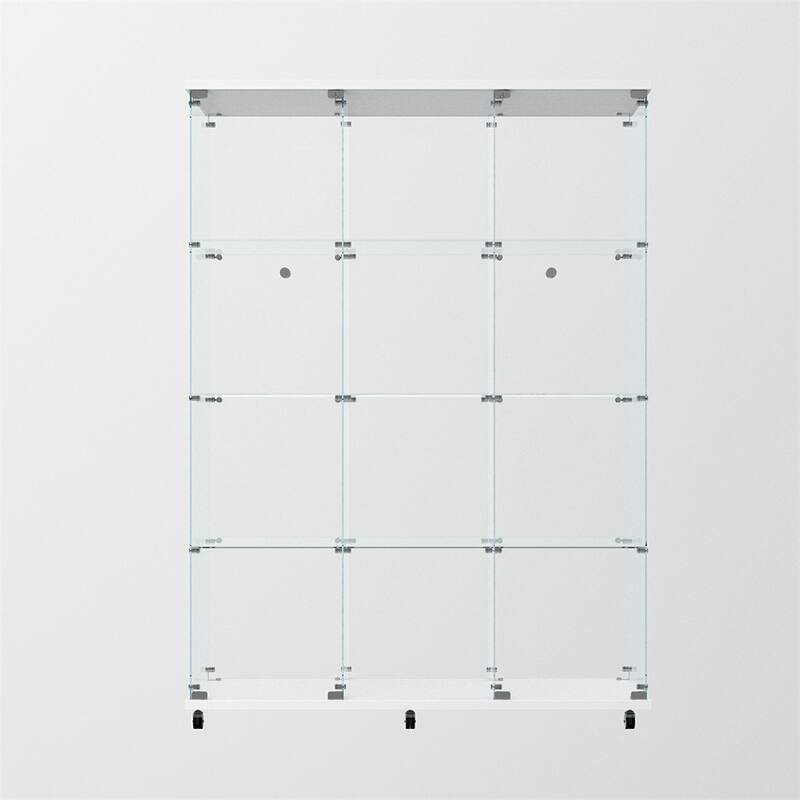 Tempered Glass Display Cabinet,Storage Cabinet,File Cabinet,with LED