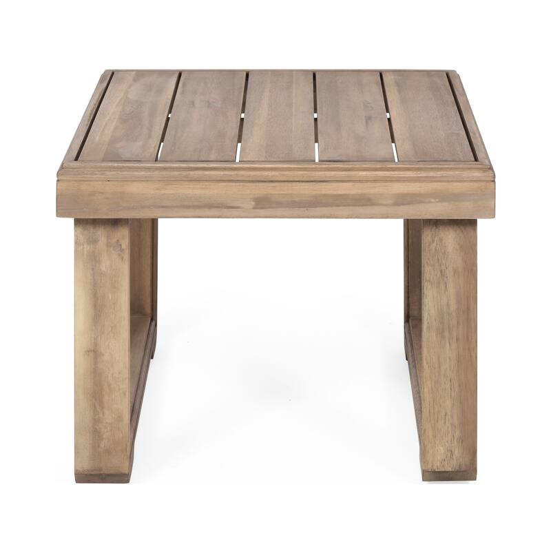 Westchester Acacia Wood Side Table by Christopher Knight Home