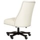 preview thumbnail 2 of 6, Safavieh Scarlet Cream Desk Chair - 25" x 27" x 38"