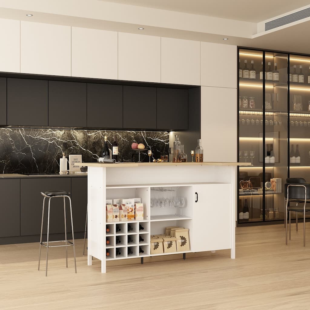 Kitchen Island Table Kitchen Utility Island Breakfreast Bar Table