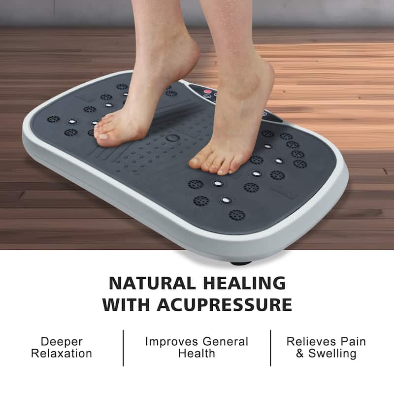 Vibration Plate Exercise Machine - Whole Body Workout Vibration Fitness Platform