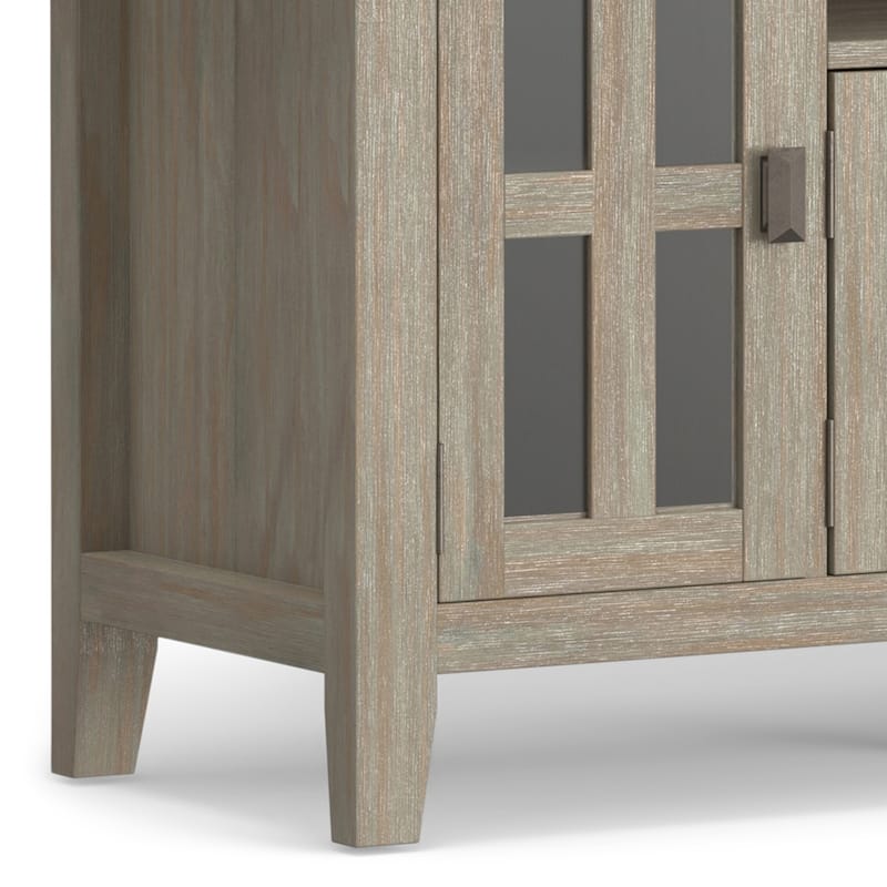 WYNDENHALL Stratford SOLID WOOD 72" Wide TV Media Stand For TVs up to 80"