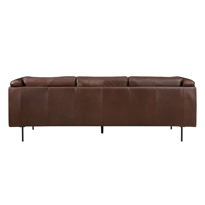 Nottawa 2-Piece Leather Living Room Sofa Set
