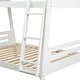 preview thumbnail 20 of 24, Furniture of America Elbrook Modern Solid Wood Twin over Full Bunk Bed