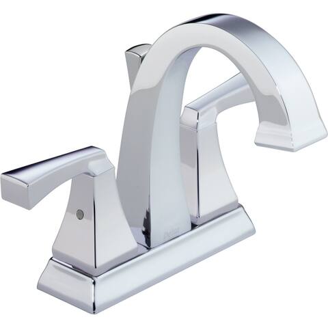 Delta Dryden Centerset Bathroom Faucet with Diamond Seal - Includes