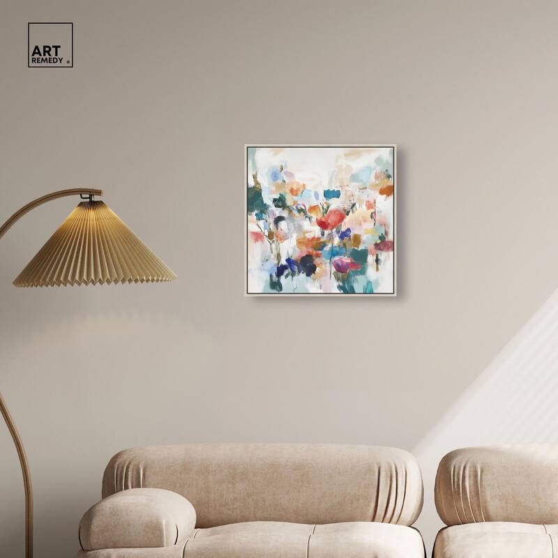 Riot of Color Canvas by Art Remedy