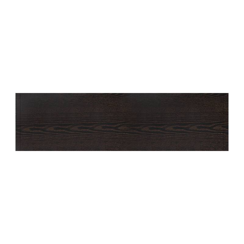 Wooden Storage Cabinet with Adjustable Shelves & Metal Handles for Hallway & Dining Room Organization