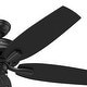 preview thumbnail 4 of 18, Hunter 52" Newsome Outdoor Ceiling Fan with Pull Chain, Damp Rated