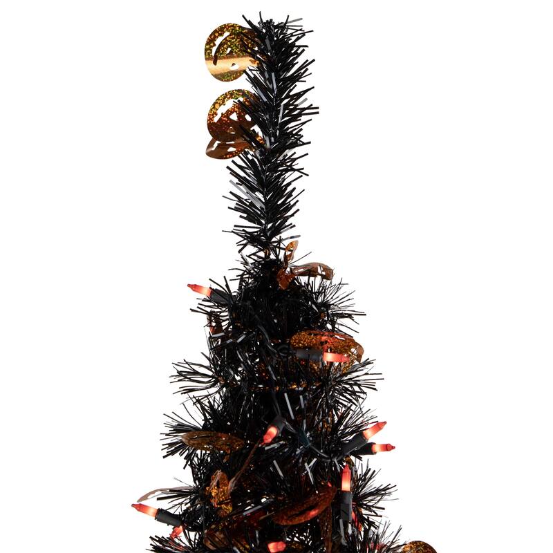 4' Fall Harvest Pop Up Artificial Thanksgiving Tree with Pumpkins