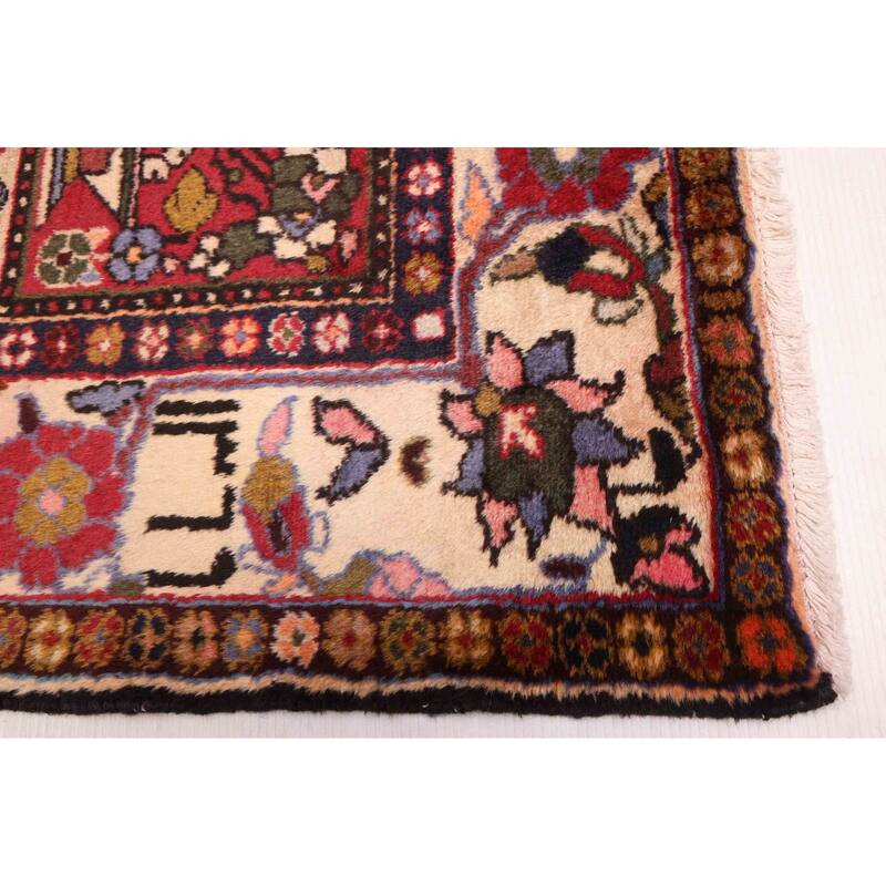 ECARPETGALLERY Hand-knotted Kayseri Dark Red Wool Rug - 4'8 x 7'0