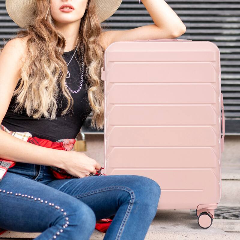 20"/24"/28" 3 pcs/set in ABS Spinner Wheel Luggage, Matching Color , With Combination Lock