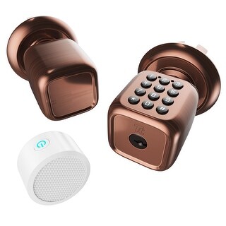 TL111WM Smart Door Lock Wi-Fi Bridge Remote Keypad Door Knob Keyless ...