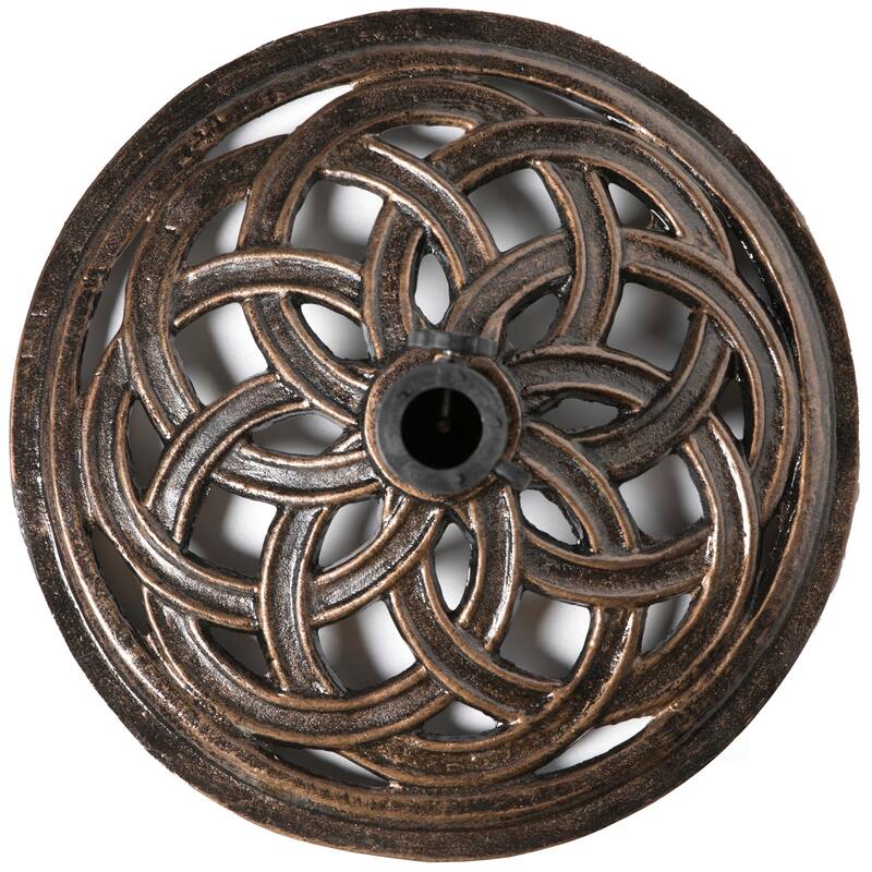 Outdoor Patio Cast Iron Umbrella Base Holder Stand