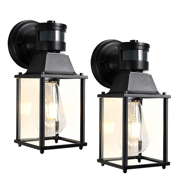 Front porch light fixtures with motion sensor on sale