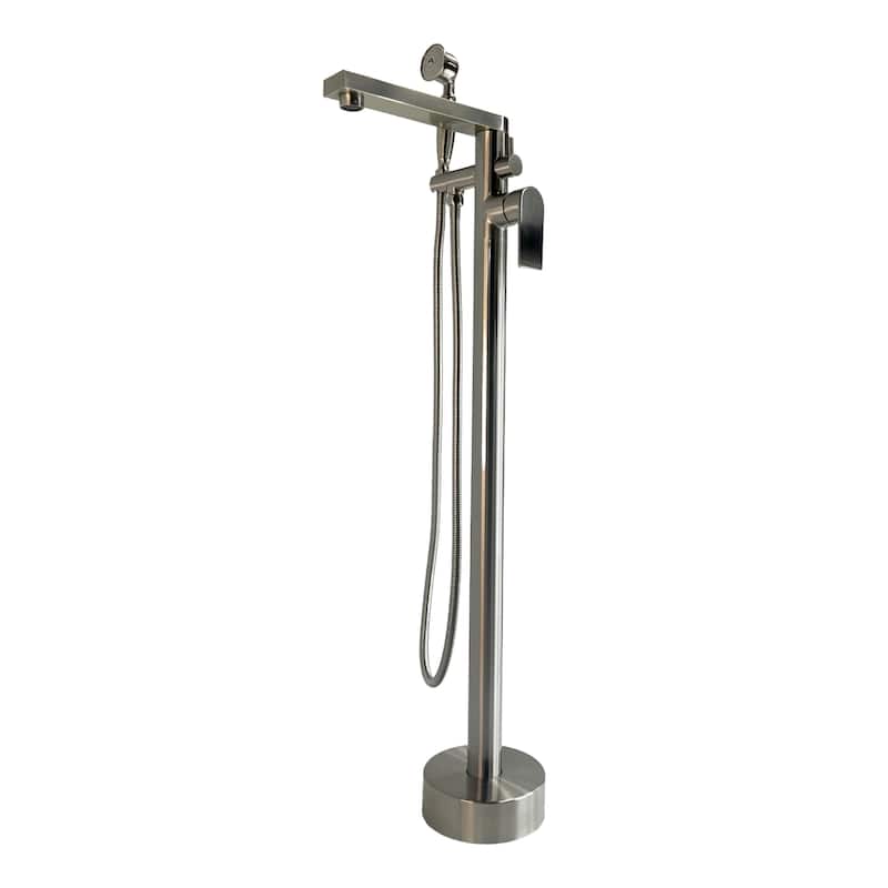 Venus Square Head Tub Filler Faucet with Handshower