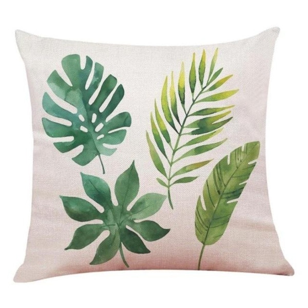 Big Leaf Tropical Plants Throw Pillow Covers Bed Bath Beyond