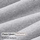 preview thumbnail 22 of 28, Deconovo Linen Blackout Curtains Grommet Drapes for Living Room 2 Panels