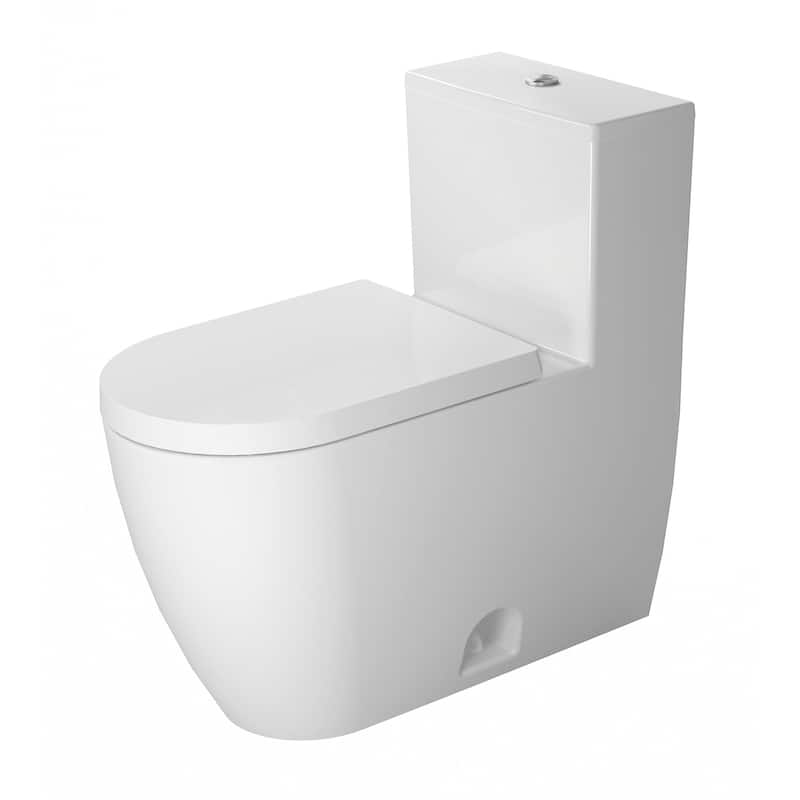 Duravit ME by Starck 1.28 GPF One Piece Elongated Chair Height Toilet - White with HygieneGlaze