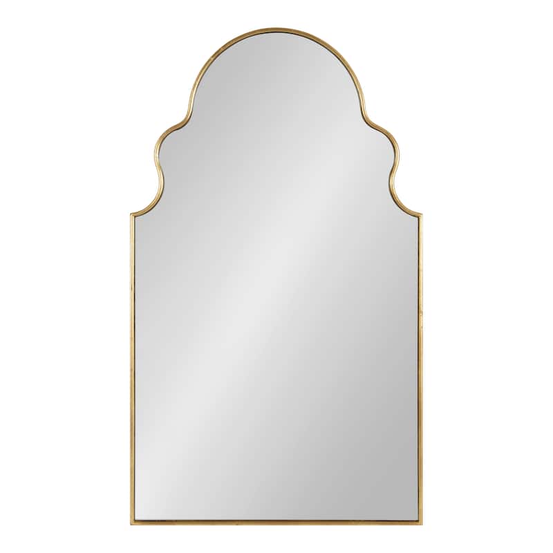 Kate and Laurel Vania Moroccan Arch Wall Mirror