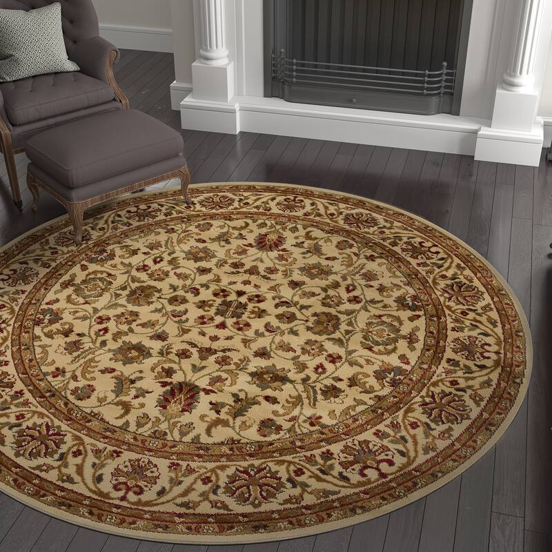 Soho Traditional Floral Indoor Area Rug