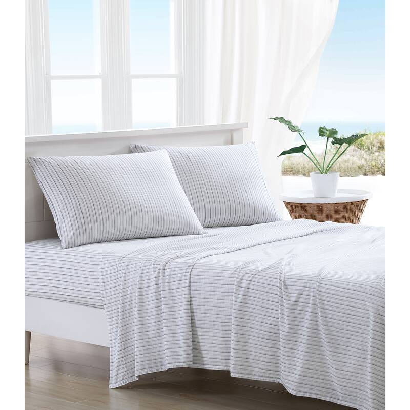 Tommy Bahama Printed Washed Cotton Sheet Set