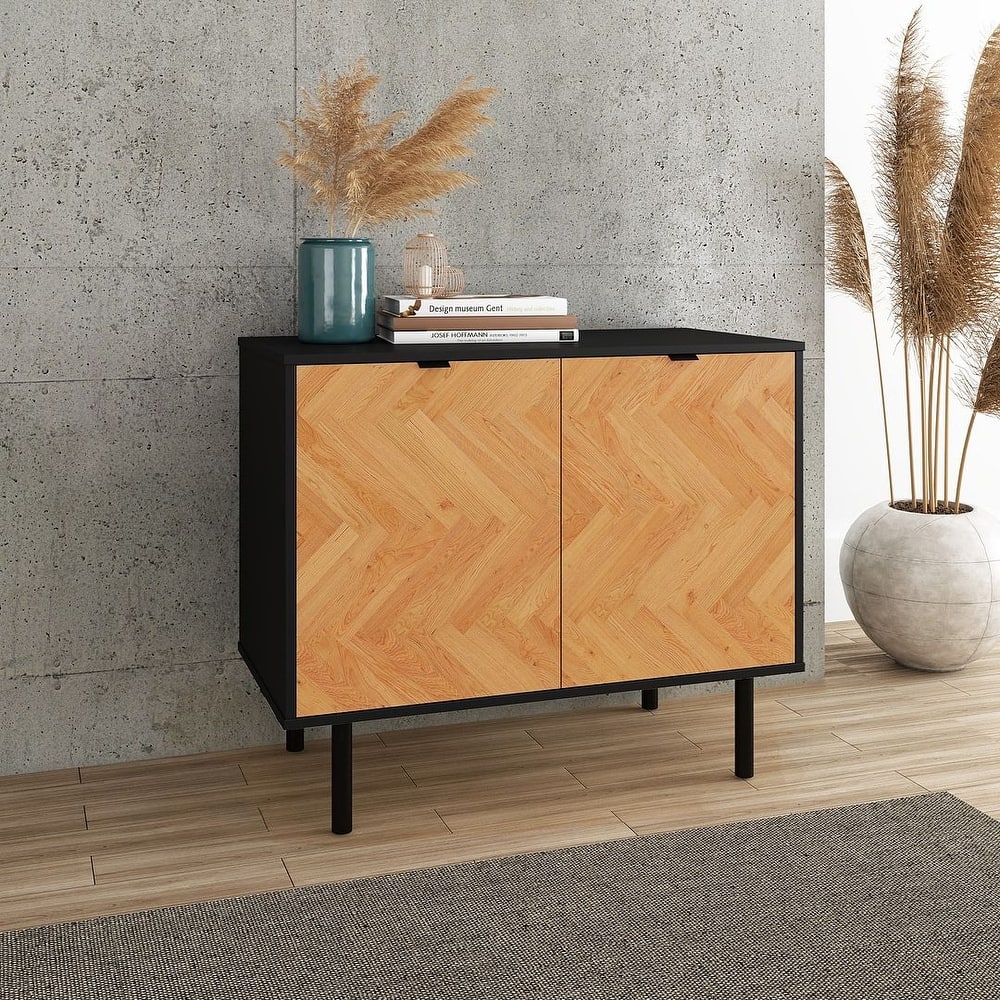 Manhattan Comfort Liam 35" Accent Cabinet