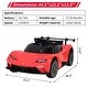 preview thumbnail 10 of 19, Ride on Sports Car, 12V 7AH Battery Powered Electric Ride on Car with Remote Control