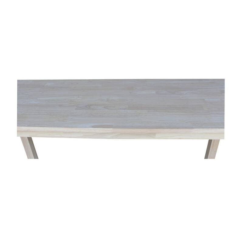 Solano Unfinished Solid Parawood Sofa/ Server Table
