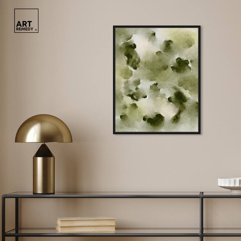 Art Remedy Scented Cedar Framed Watercolor Boho Abstracts