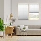 preview thumbnail 1 of 3, 72-inch White Light-filtering Pleated Shade