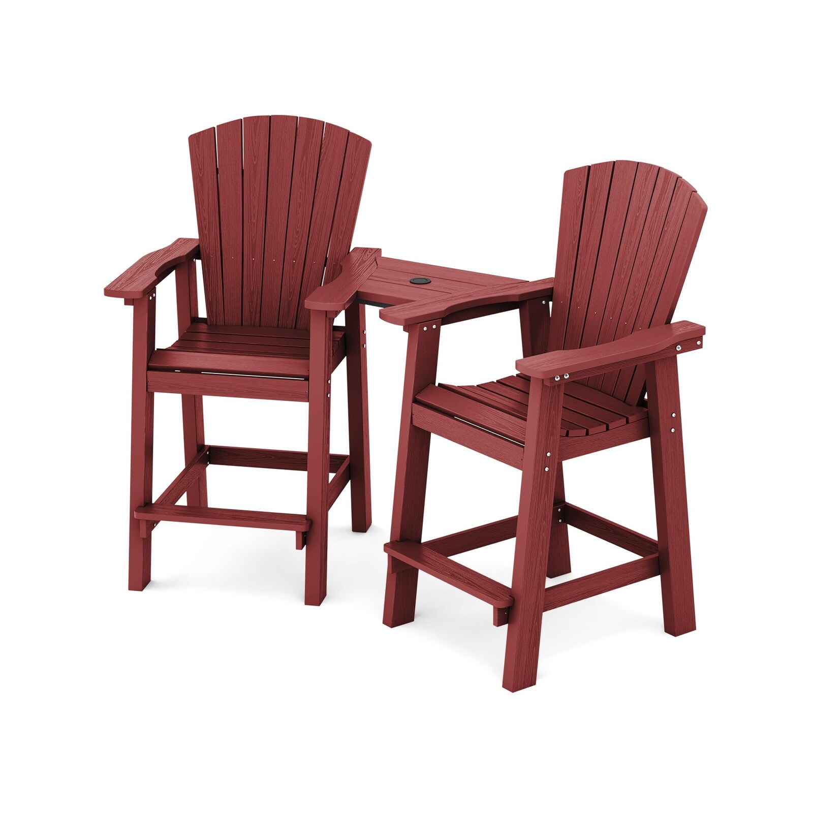 Tall polywood hotsell adirondack chairs