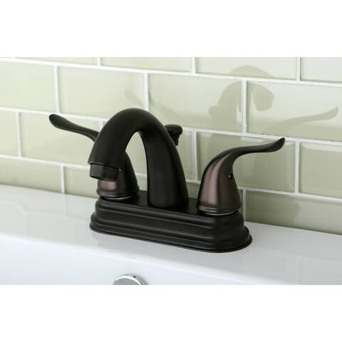 Yosemite Two-Handle 3-Hole Deck Mount 4 in. Centerset Bathroom Faucet