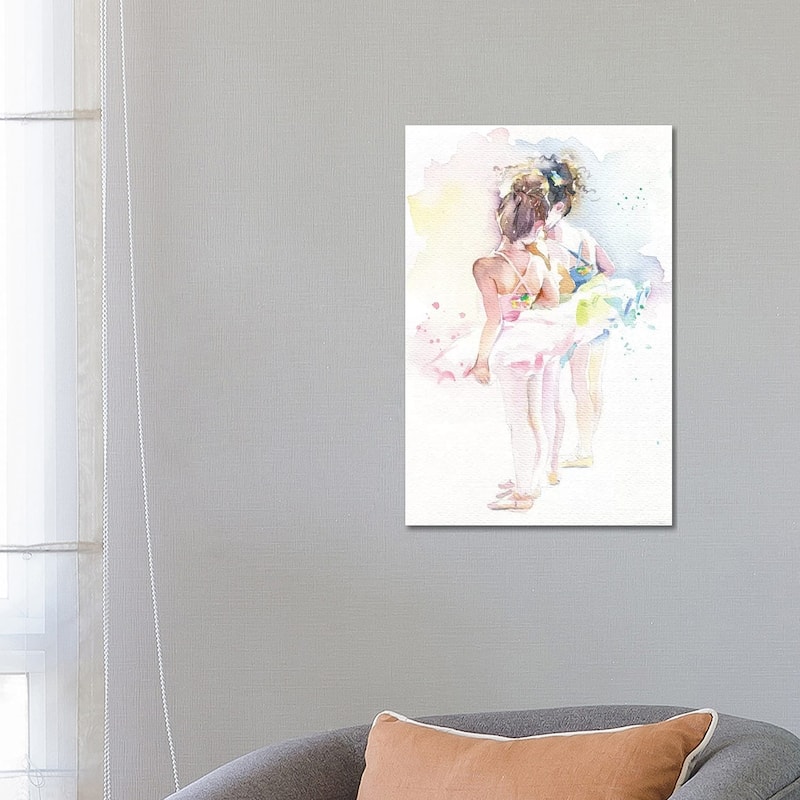 iCanvas "Little Ballerinas" by Marina Ignatova Canvas Print - 26x18x1.5
