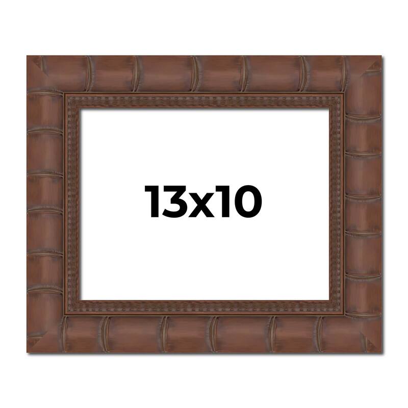 13x10 Frame Pewter Solid Wood Picture Frame Width 1.625 Inches | Interior Frame Depth 0.6875 Inches