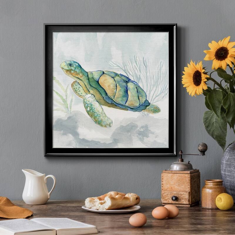 Jungle Tiger-Framed Canvas - Ready to Hang