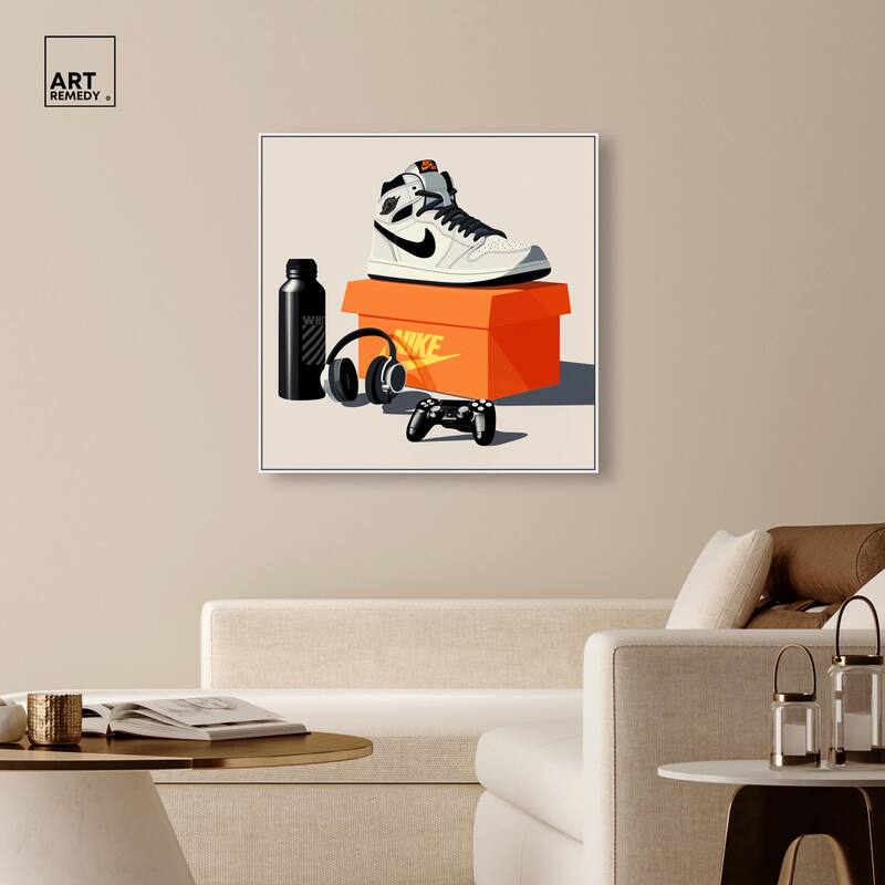 Important Sneaker Accessories Canvas by Art Remedy