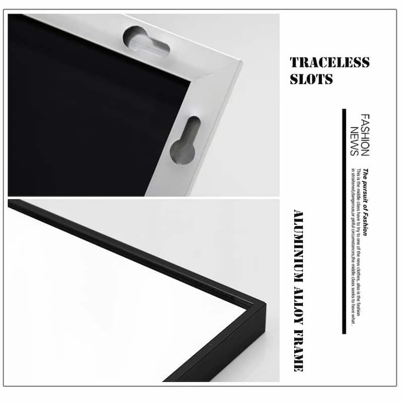 Aluminum Alloy Full Length Floor Mirror