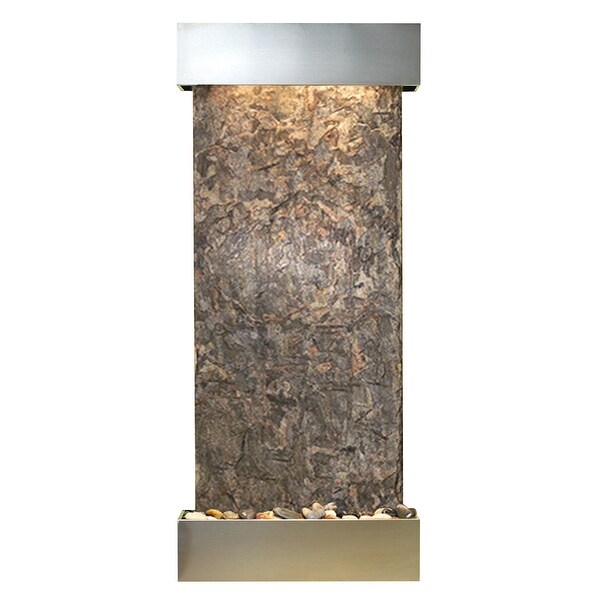 Adagio Inspiration Falls Fountain - Square - Stainless Steel - Choose Options