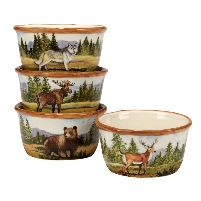 Certified International Mountain Summit 16pc Dinnerware Set, Service for 4